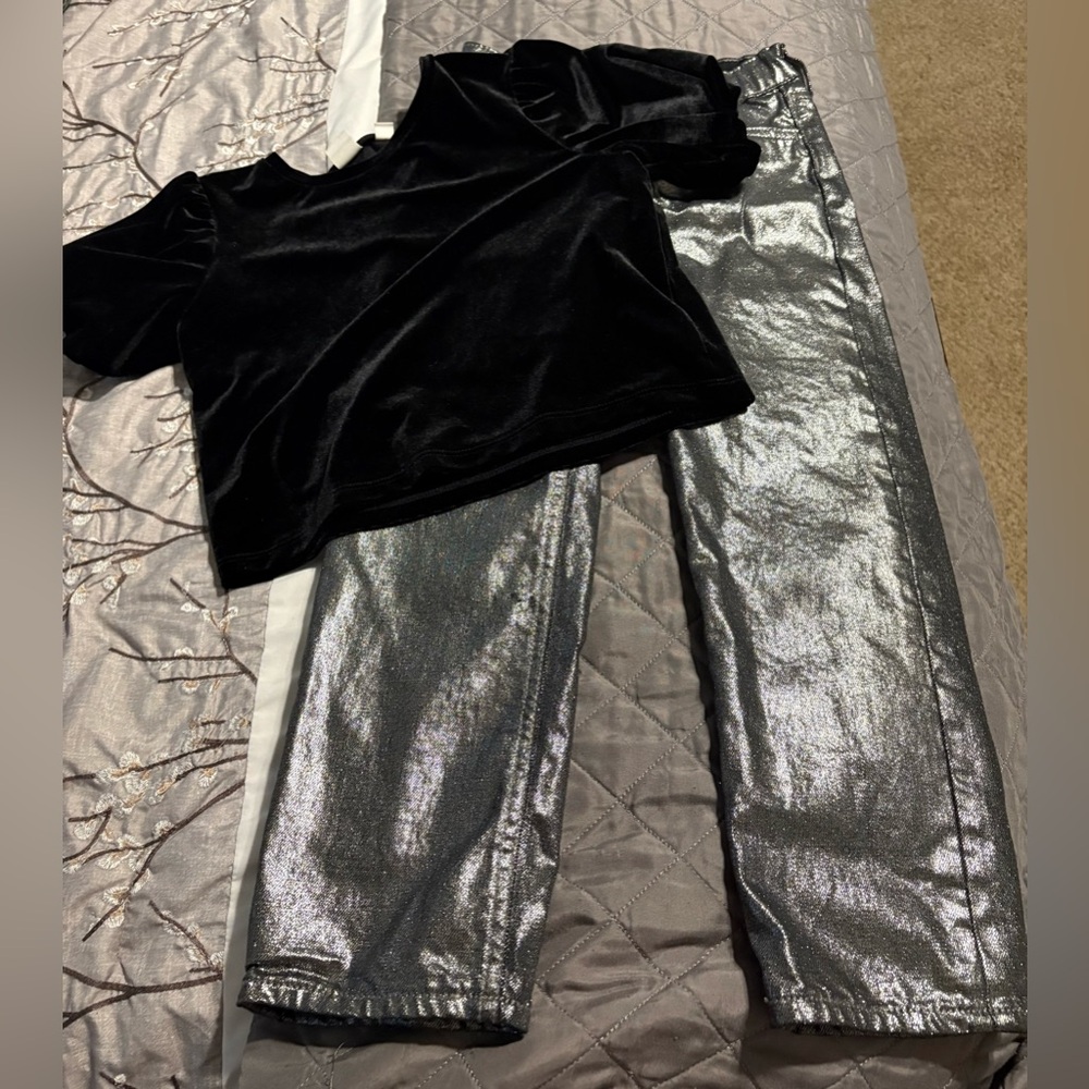 GAP Kids Black and Silver Matching Set